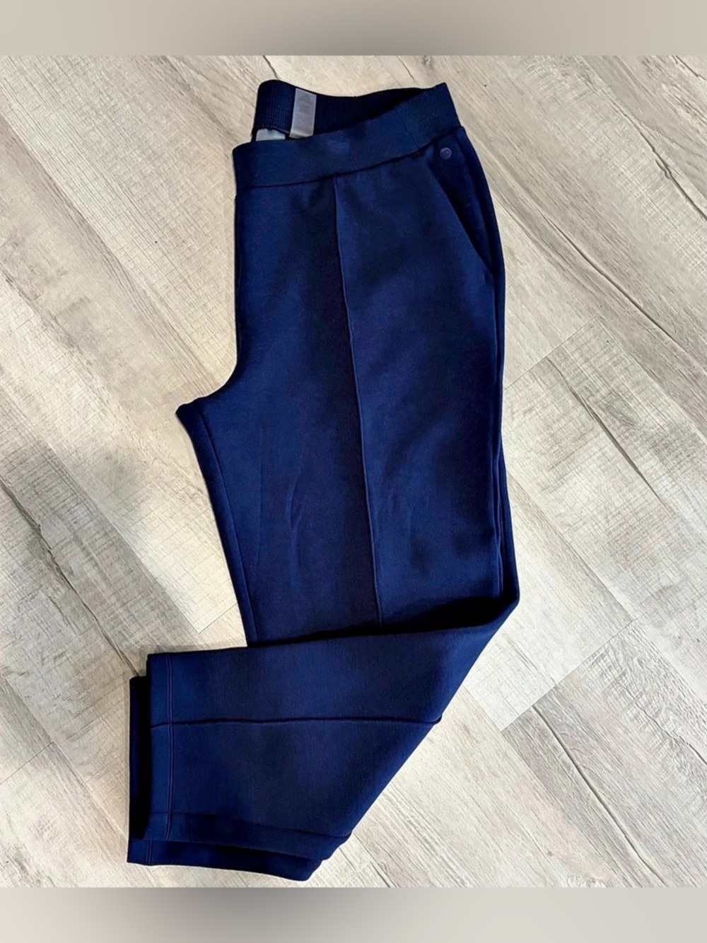 CALA Pleated Ankle Pants in Blue Size Large Like New
